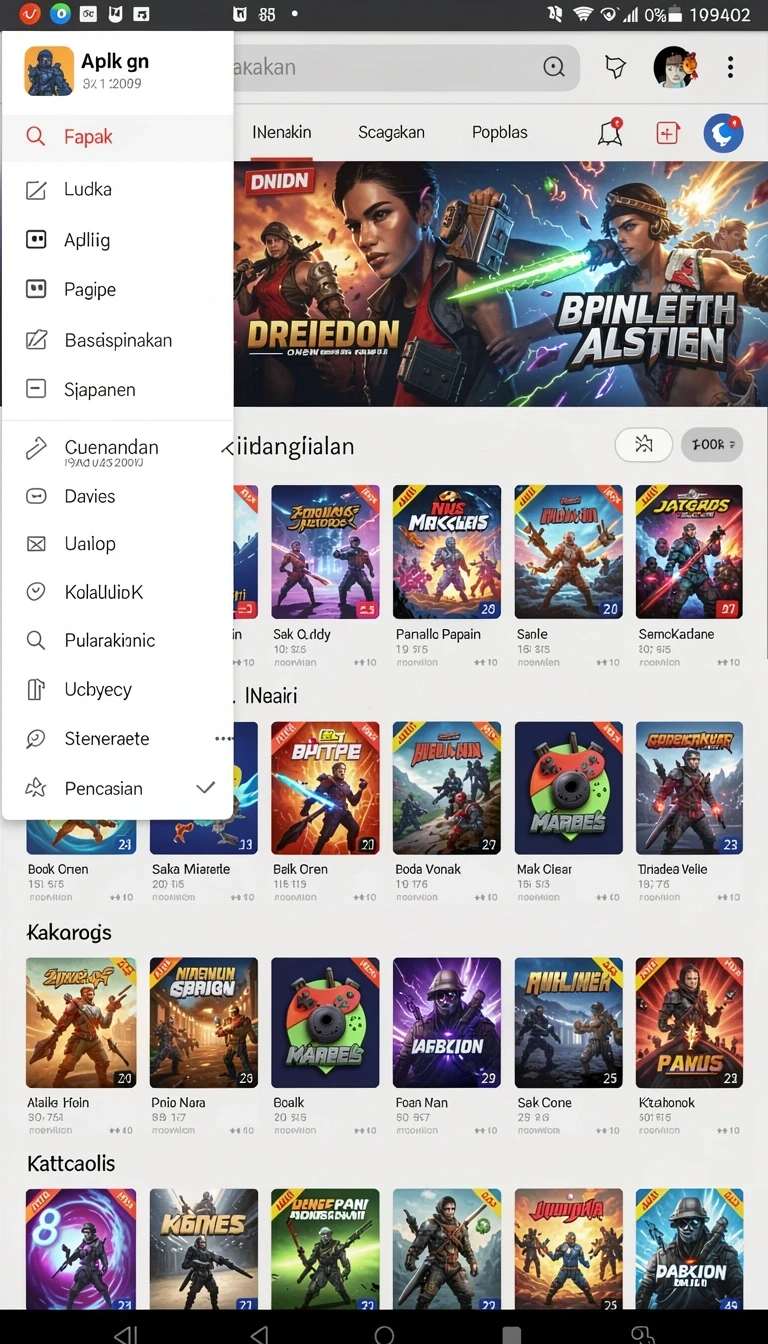 Beragam pilihan permainan menarik dalam aplikasi Review Aplikasi qqnusa.