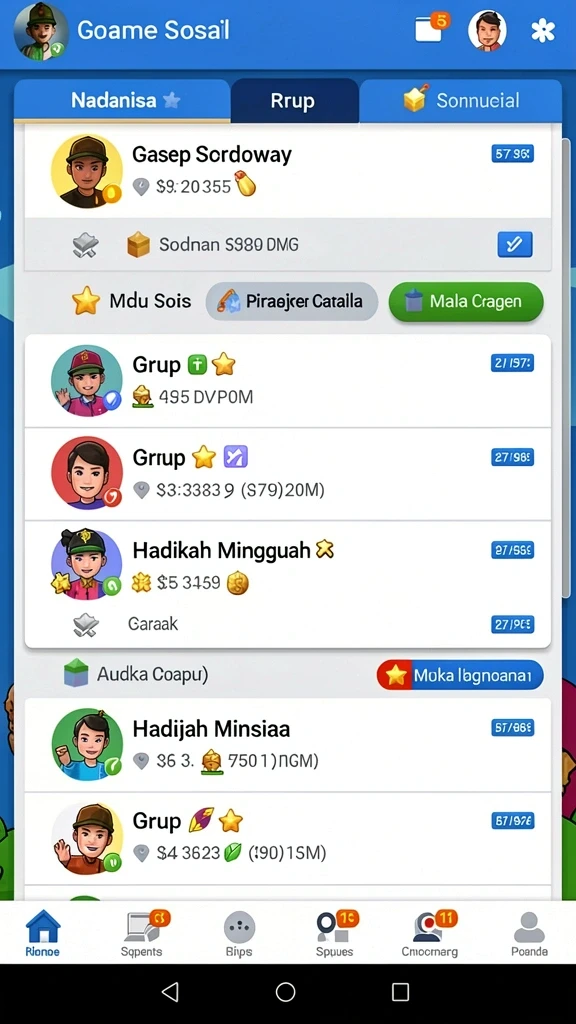 Beragam pilihan permainan menarik dalam aplikasi oja89 App APK Terbaru.